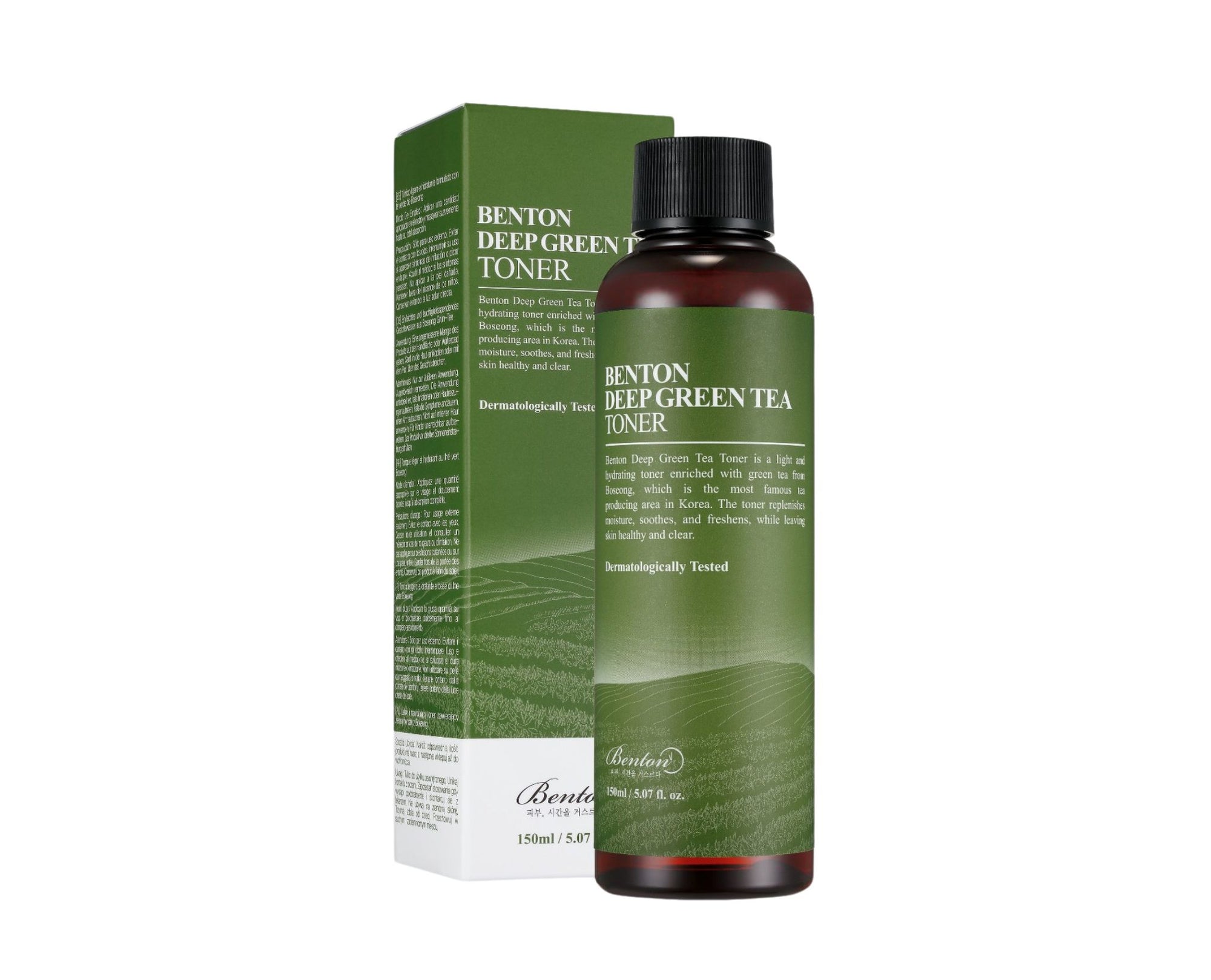 Benton Deep Green Tea Toner - Auryn Skin