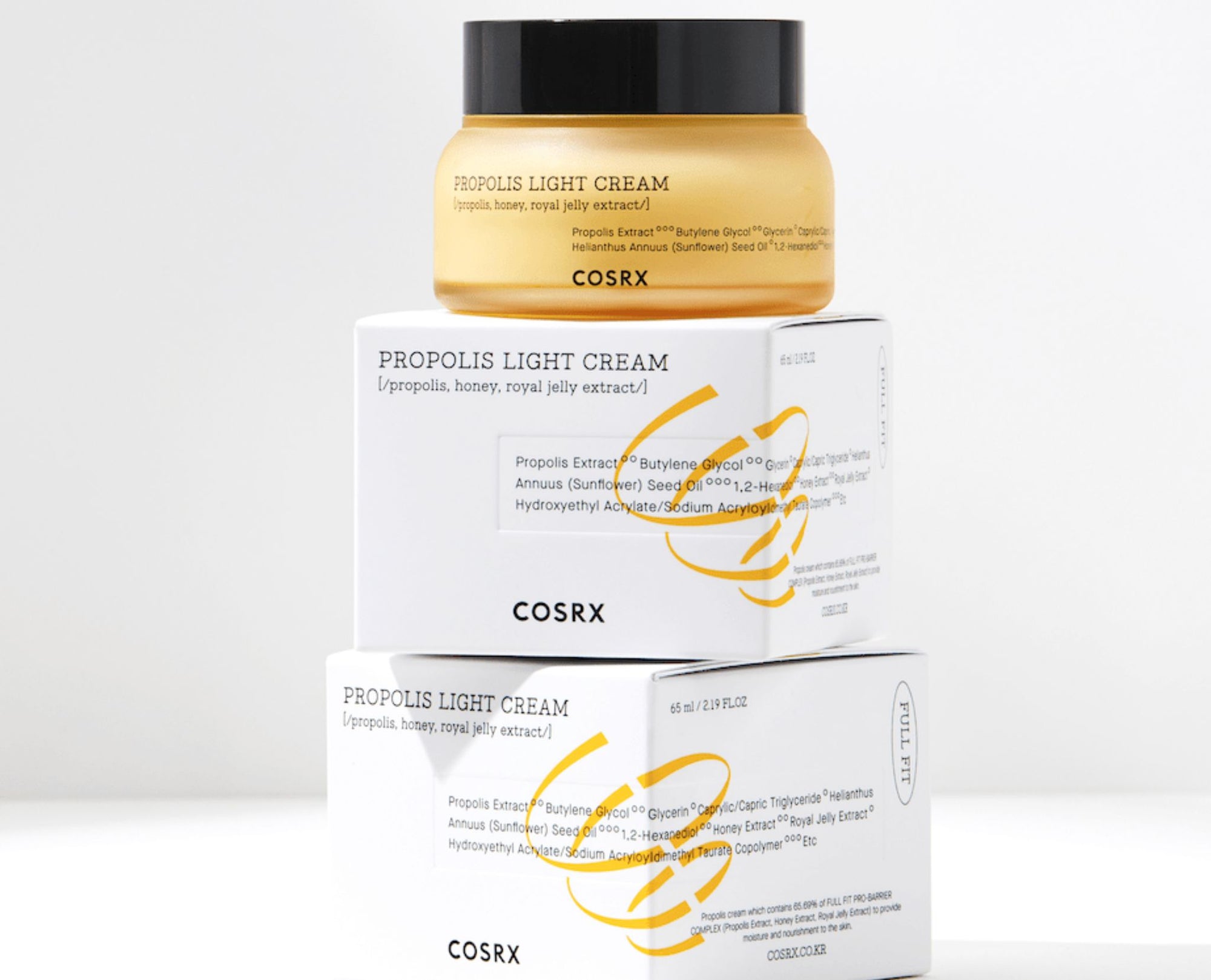 COSRX Full Fit Propolis Light Cream - Auryn Skin