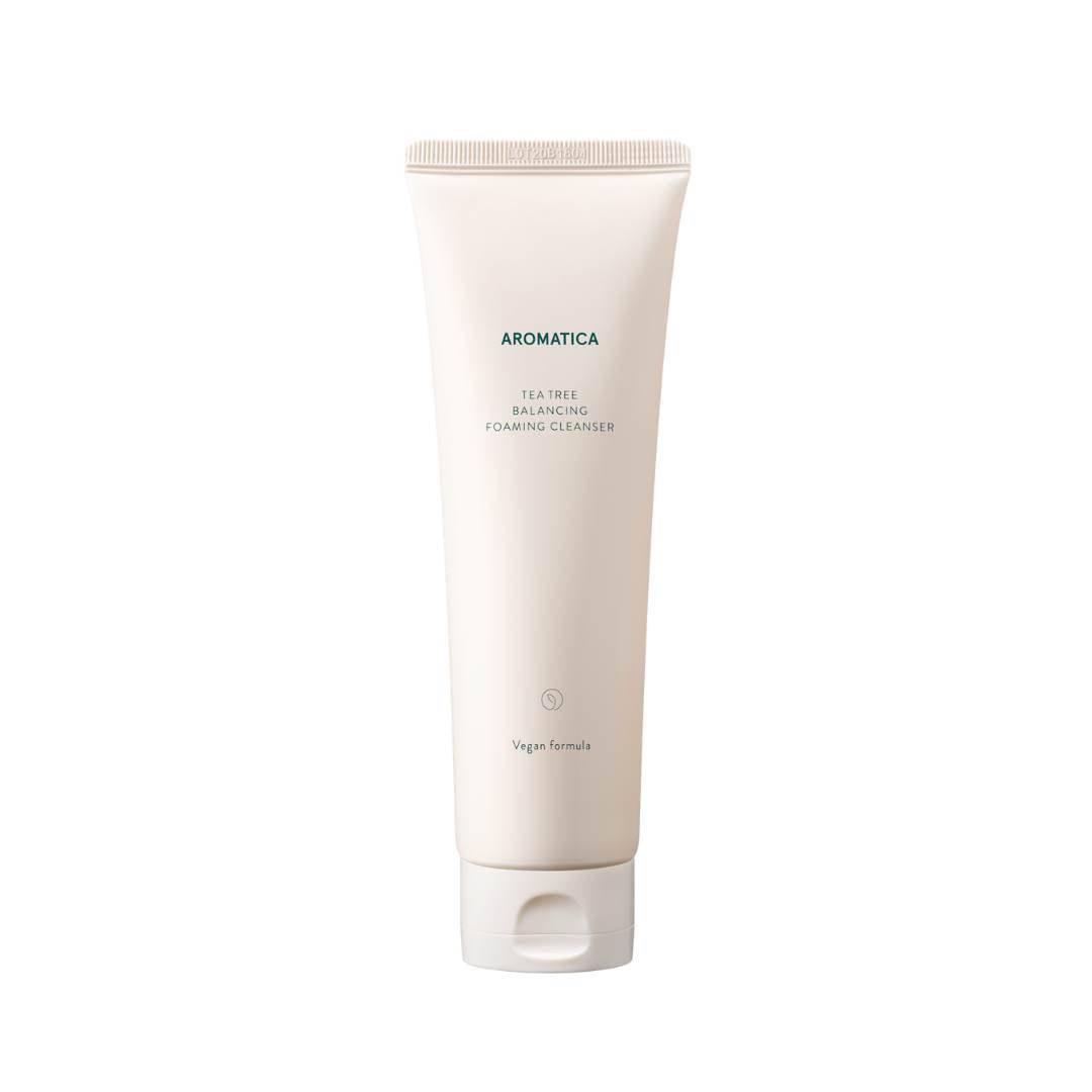 Aromatica Tea Tree Balancing Foaming Cleanser - Auryn Skin