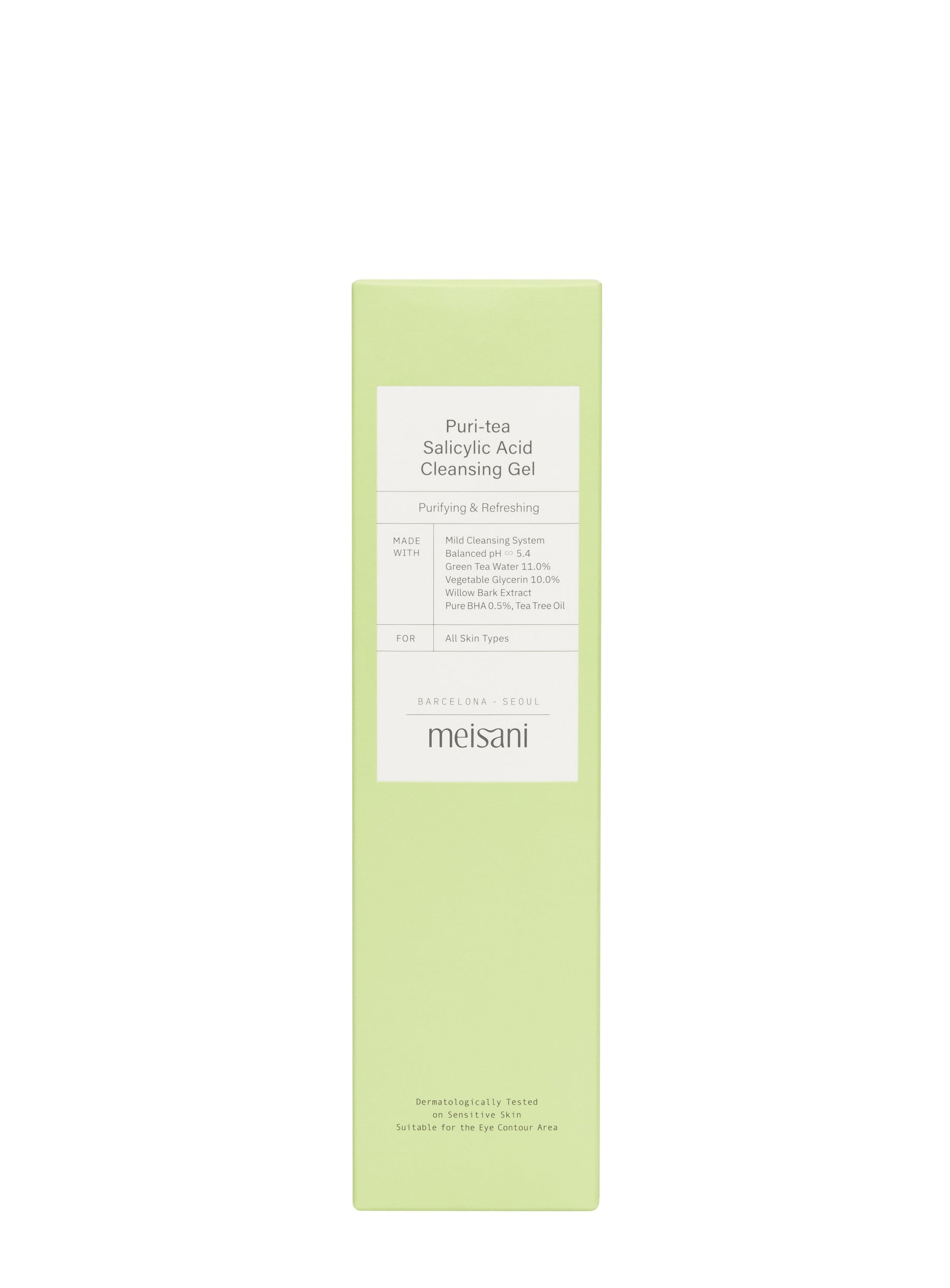 Meisani Puri-Tea Salicylic Acid Cleansing Gel - Auryn Skin