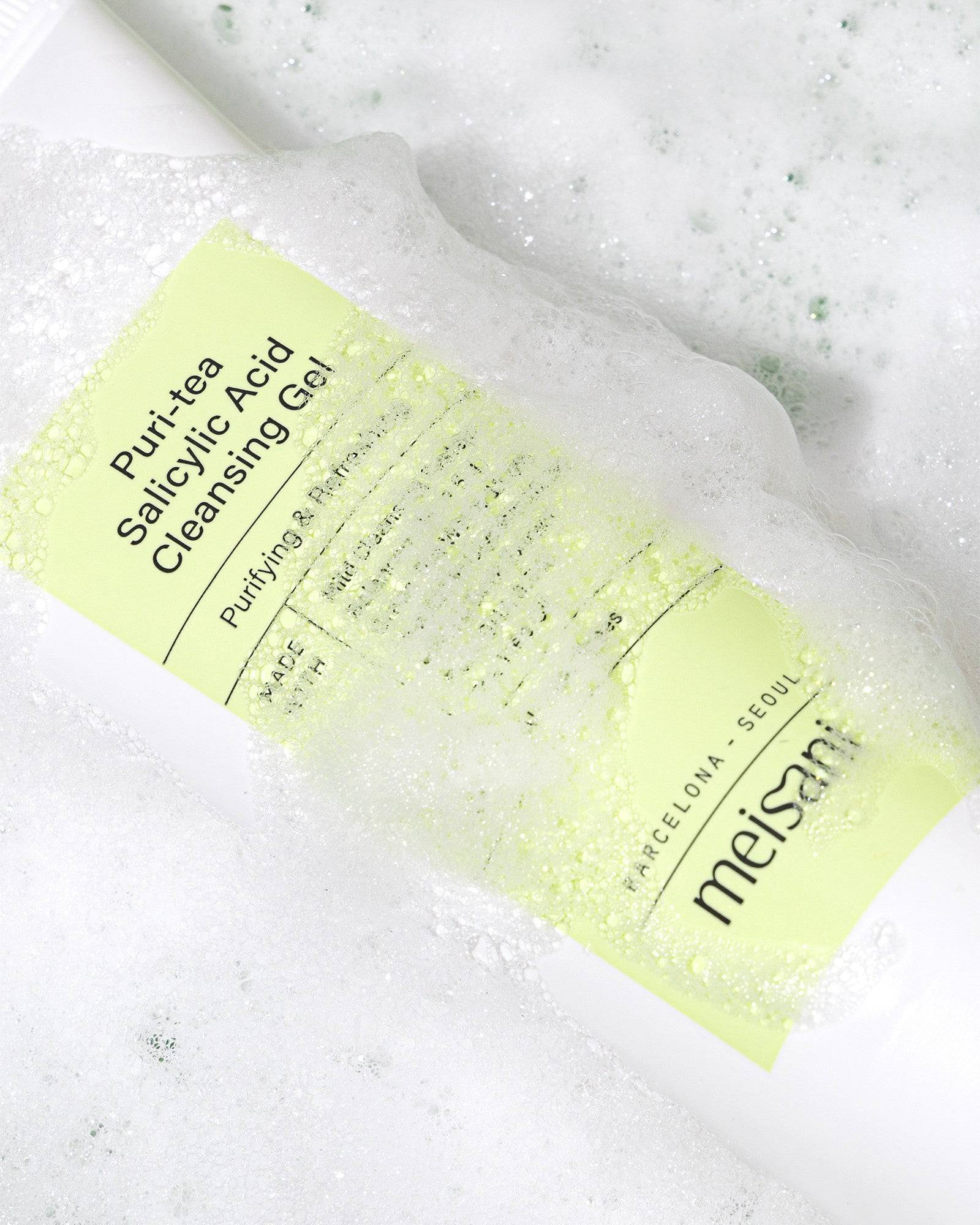 Meisani Puri-Tea Salicylic Acid Cleansing Gel - Auryn Skin