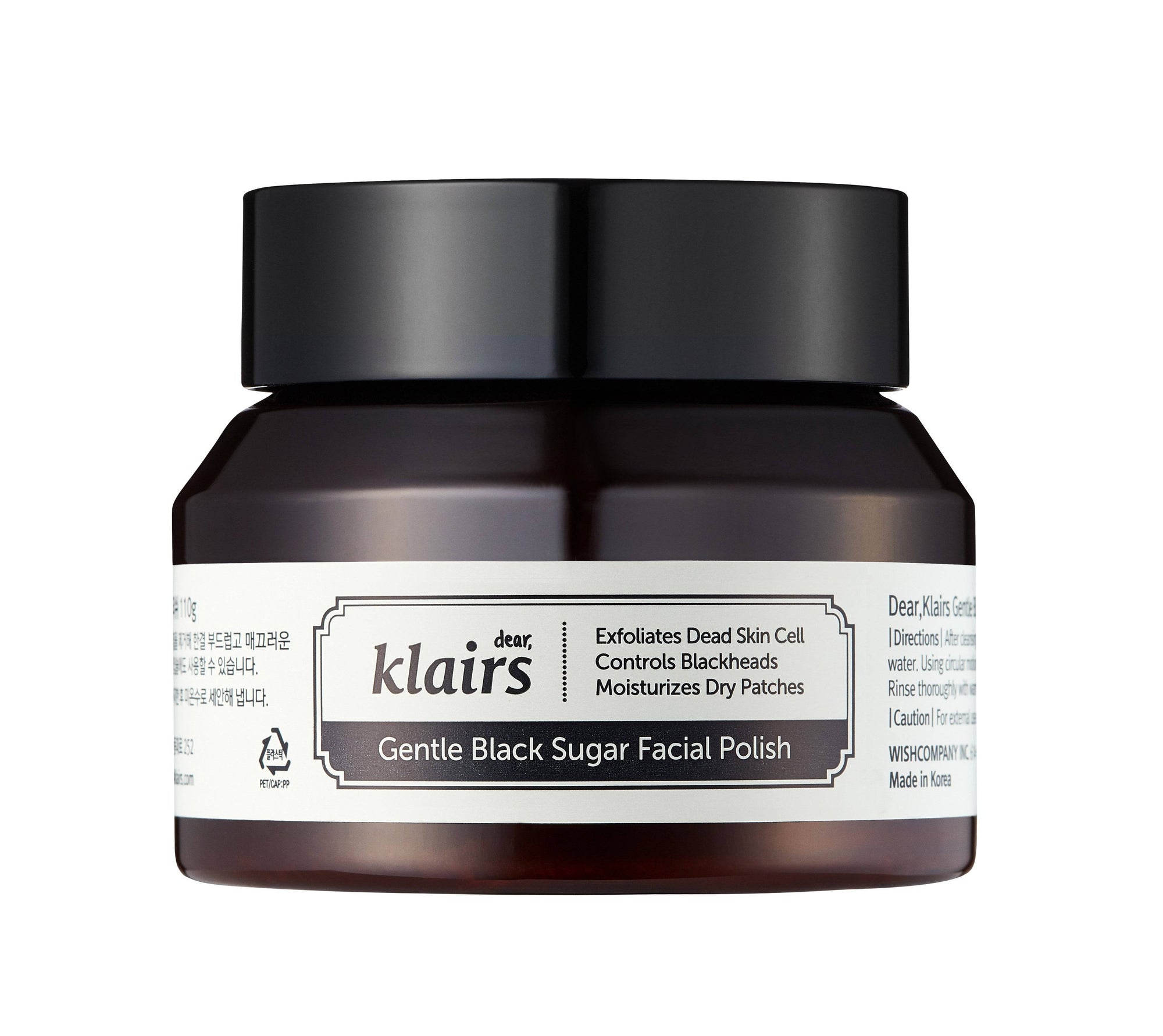 Klairs Gentle Black Sugar Facial Polish - Auryn Skin