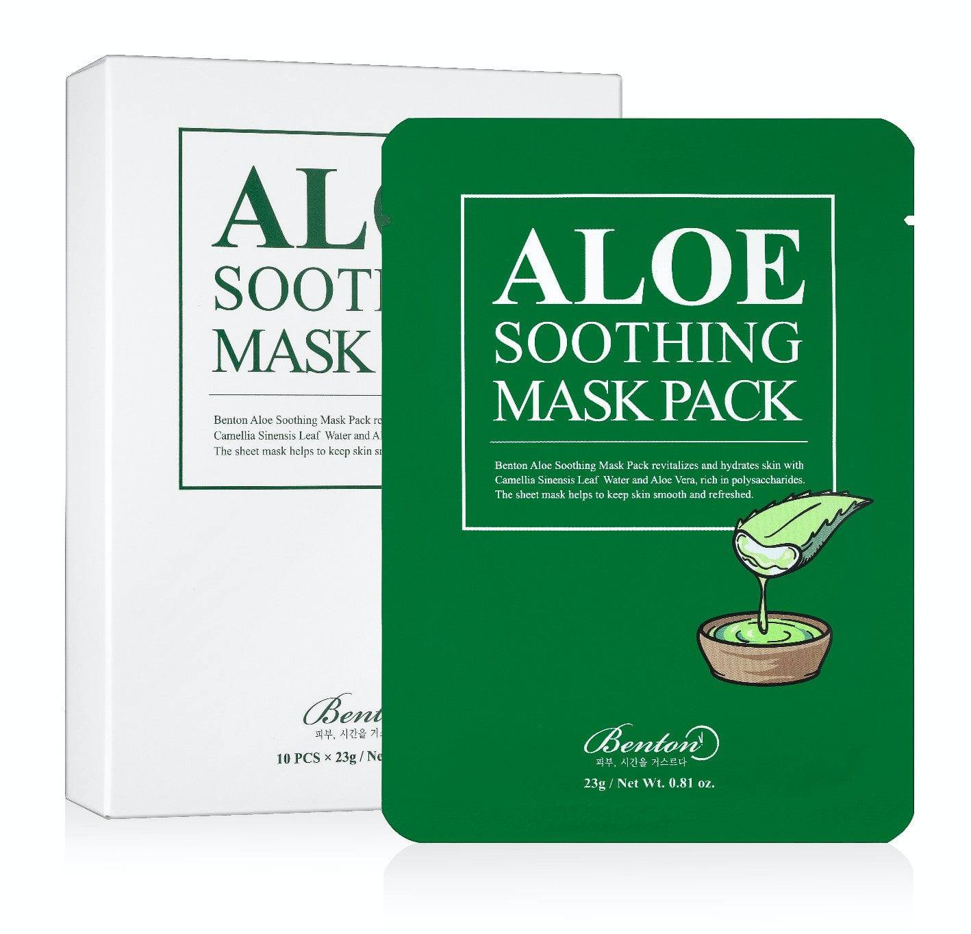 Benton Aloe Soothing Mask - Auryn Skin