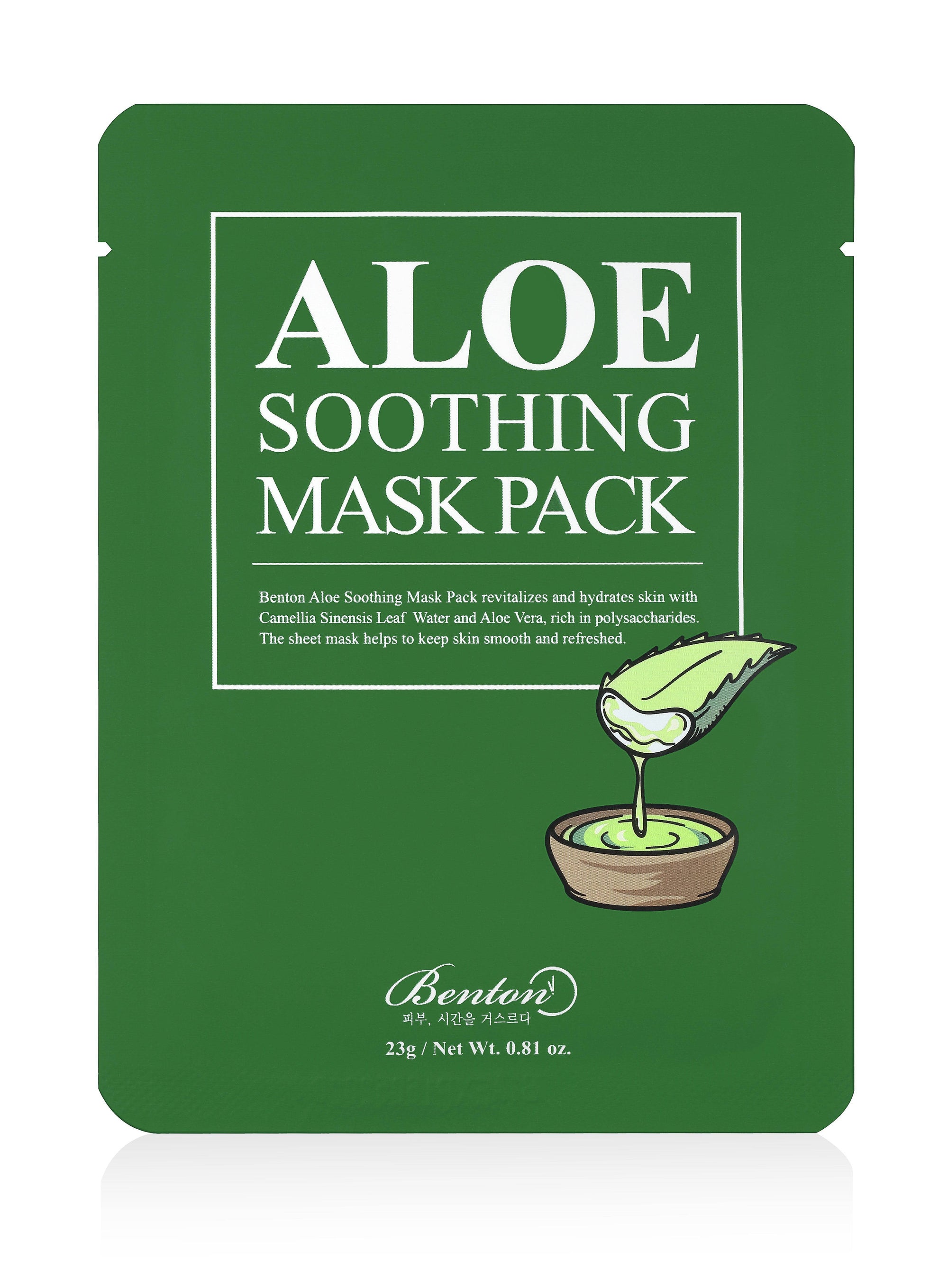 Benton Aloe Soothing Mask - Auryn Skin