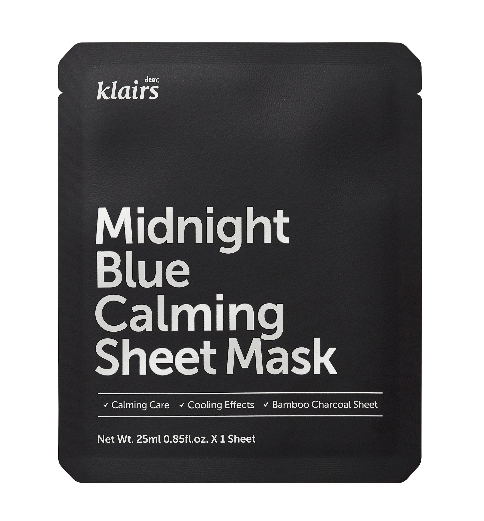 Klairs Midnight Blue Calming Sheet Mask - Auryn Skin