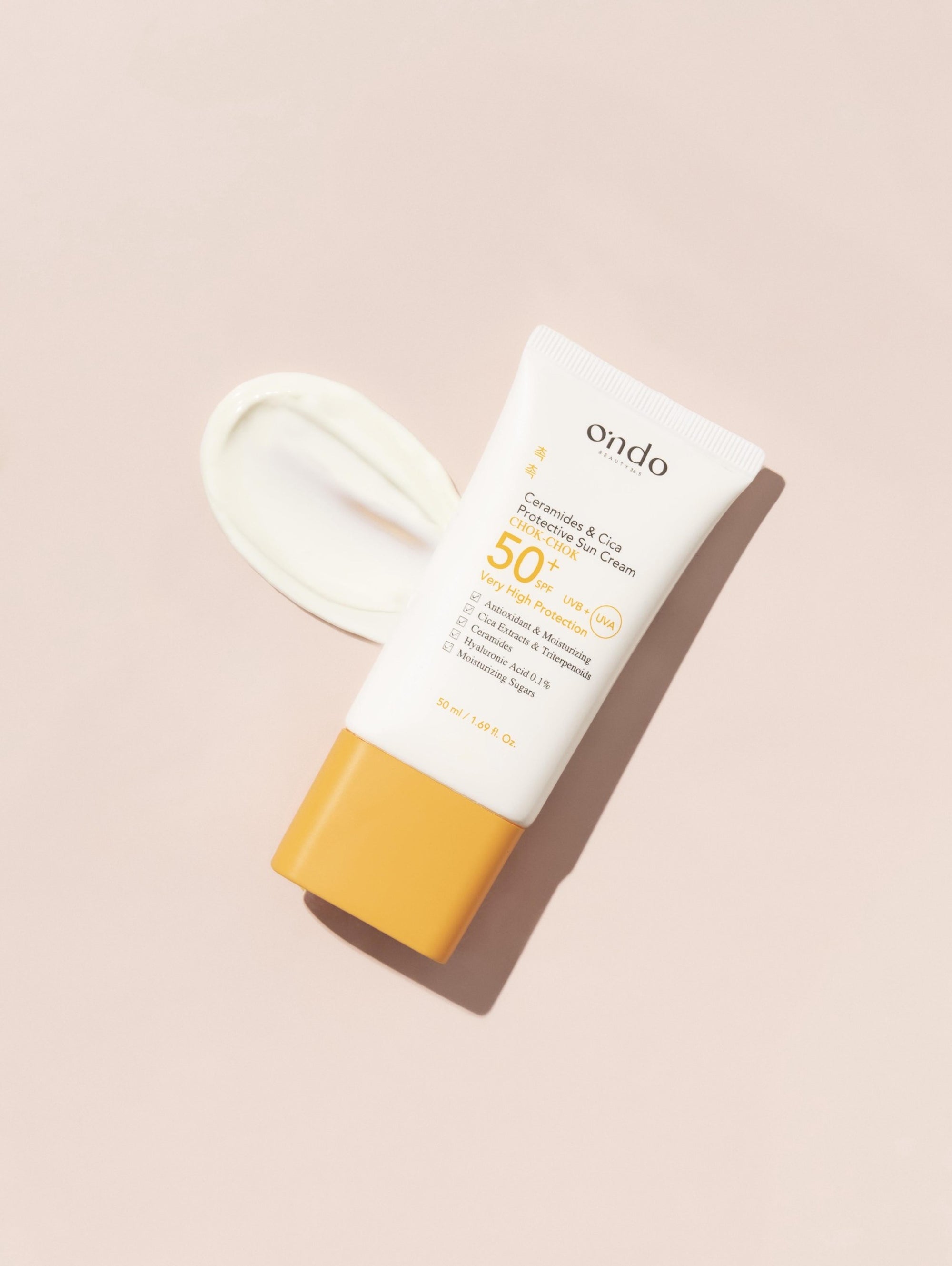 Ondo Ceramides &amp; Cica Protective Sun Cream - Auryn Skin