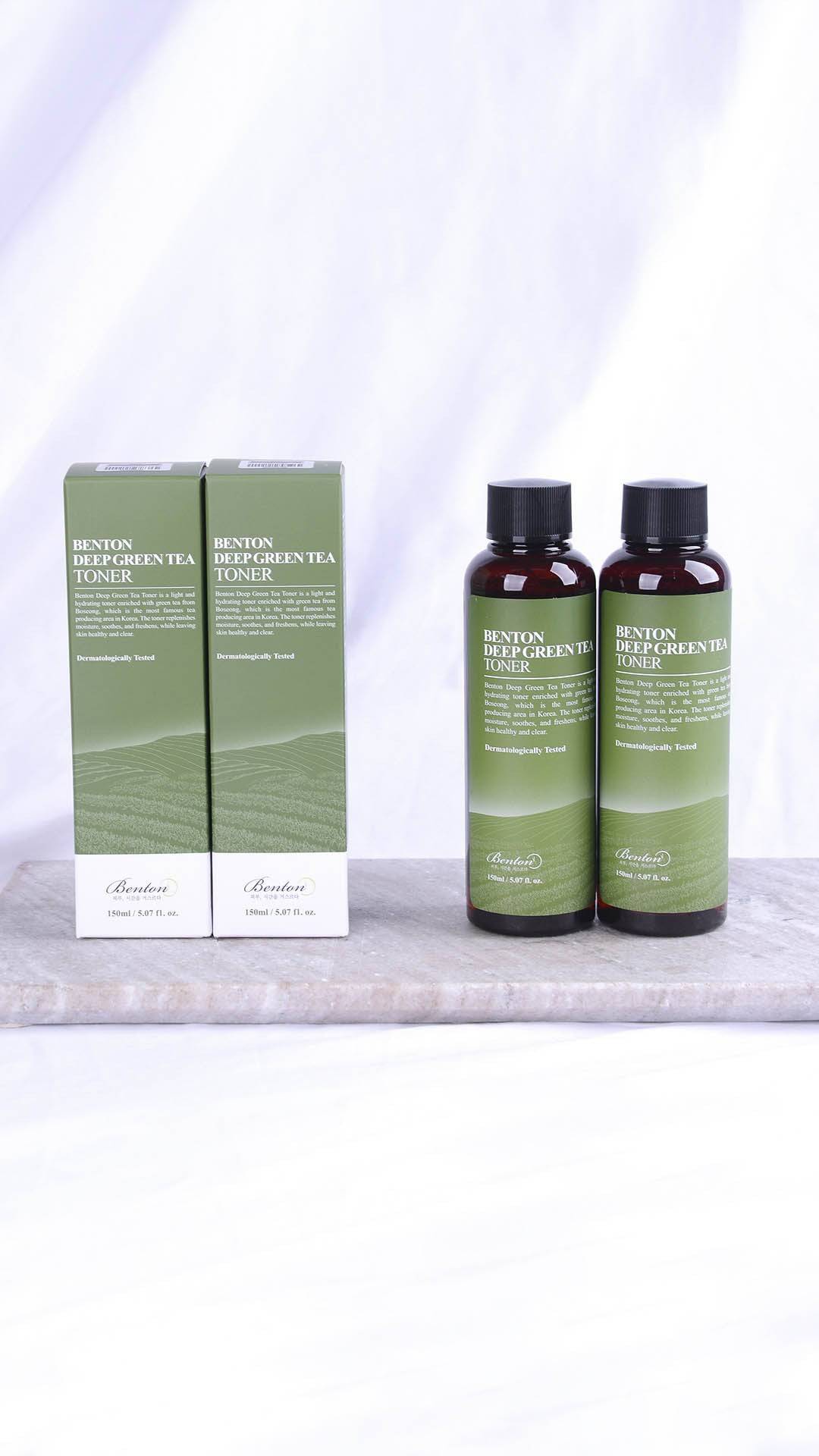 Benton Deep Green Tea Toner - Auryn Skin