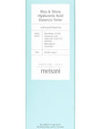 Meisani Rice And Shine Hyaluronic Acid Essence Toner - Auryn Skin