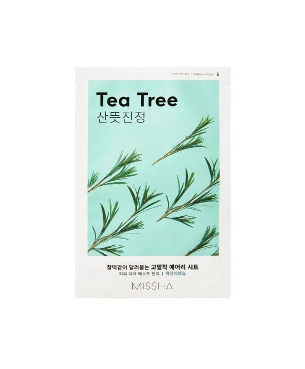 Missha - Airy Fit Sheet Mask (Tea Tree) - Auryn Skin