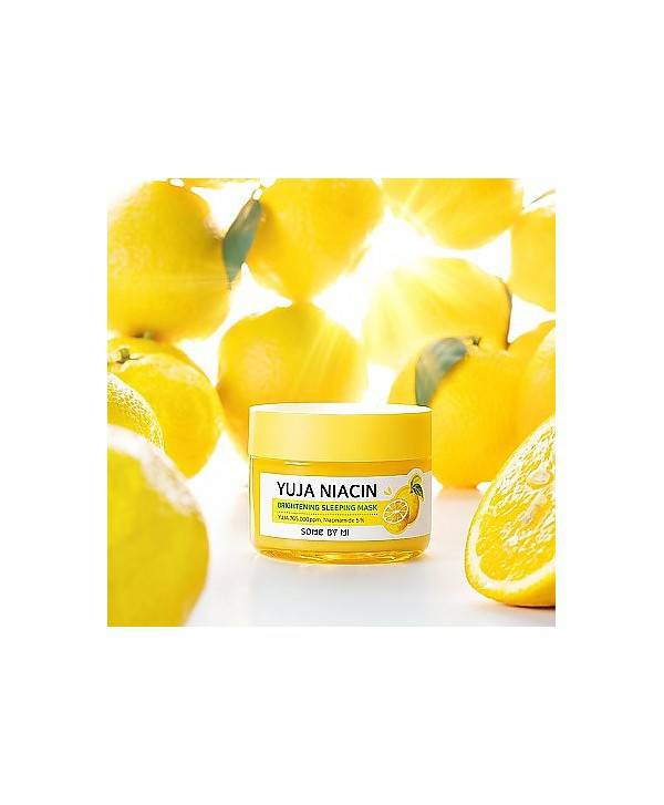 Some By Mi - Yuja Niacin Brightening Sleeping Mask - Auryn Skin