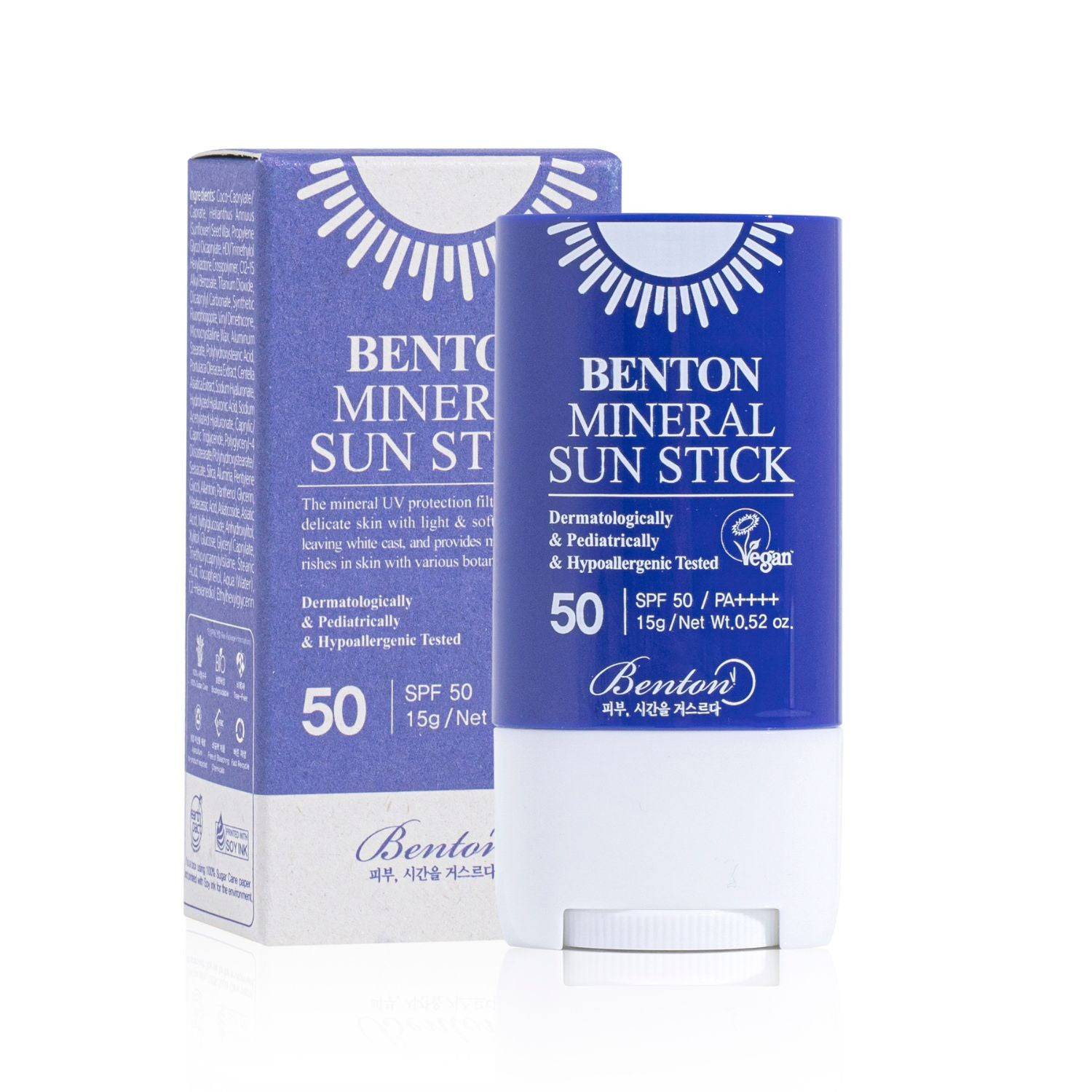 Benton Uv Mineral Sun Stick Spf50+/Pa++++ - Auryn Skin